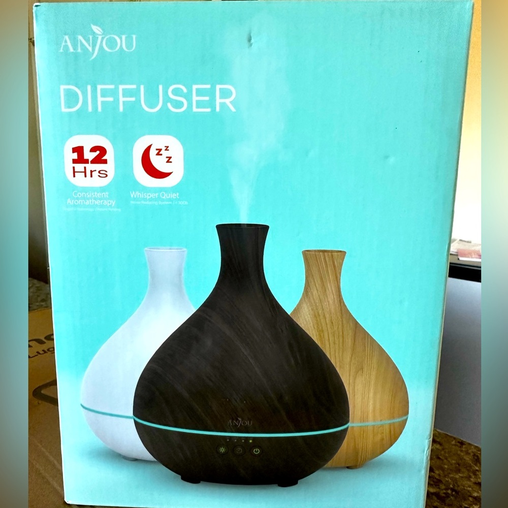 Essential Oil Diffuser, 500ml Aromatherapy Diffuser Anjou